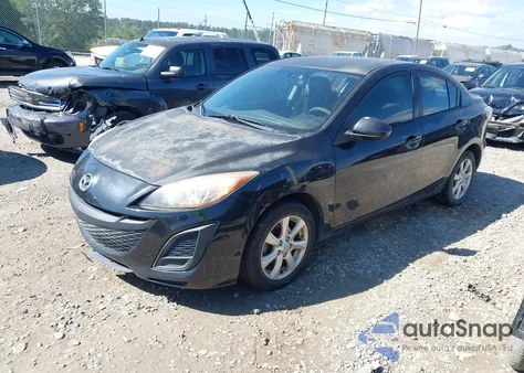 2010 Mazda Mazda3 I Touring z USA, uszkodzony, nr VIN JM1BL1SF7A1262858